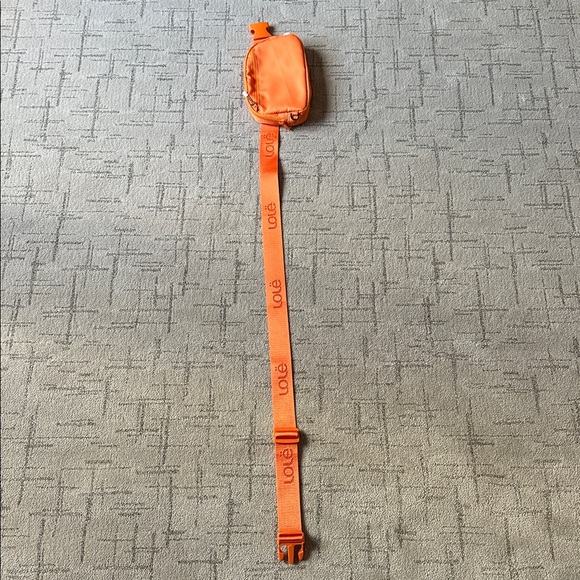 Lole Tangerine (Orange) Crossbody Belt Bag - Picture 2 of 12